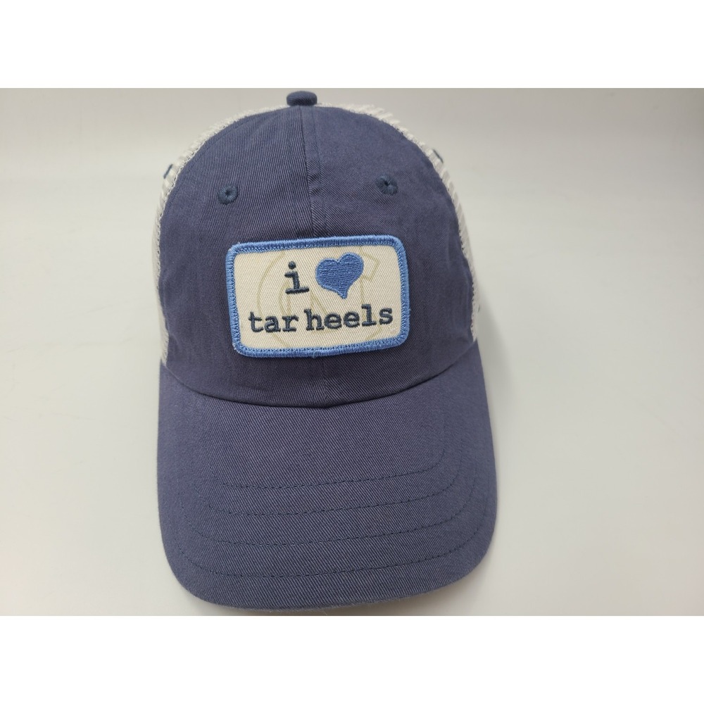 North Carolina UNC Tar Heels I Love Heart Nike Mesh Strapback Adjustable Hat Cap